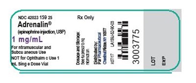 Vial Label (Par Label)